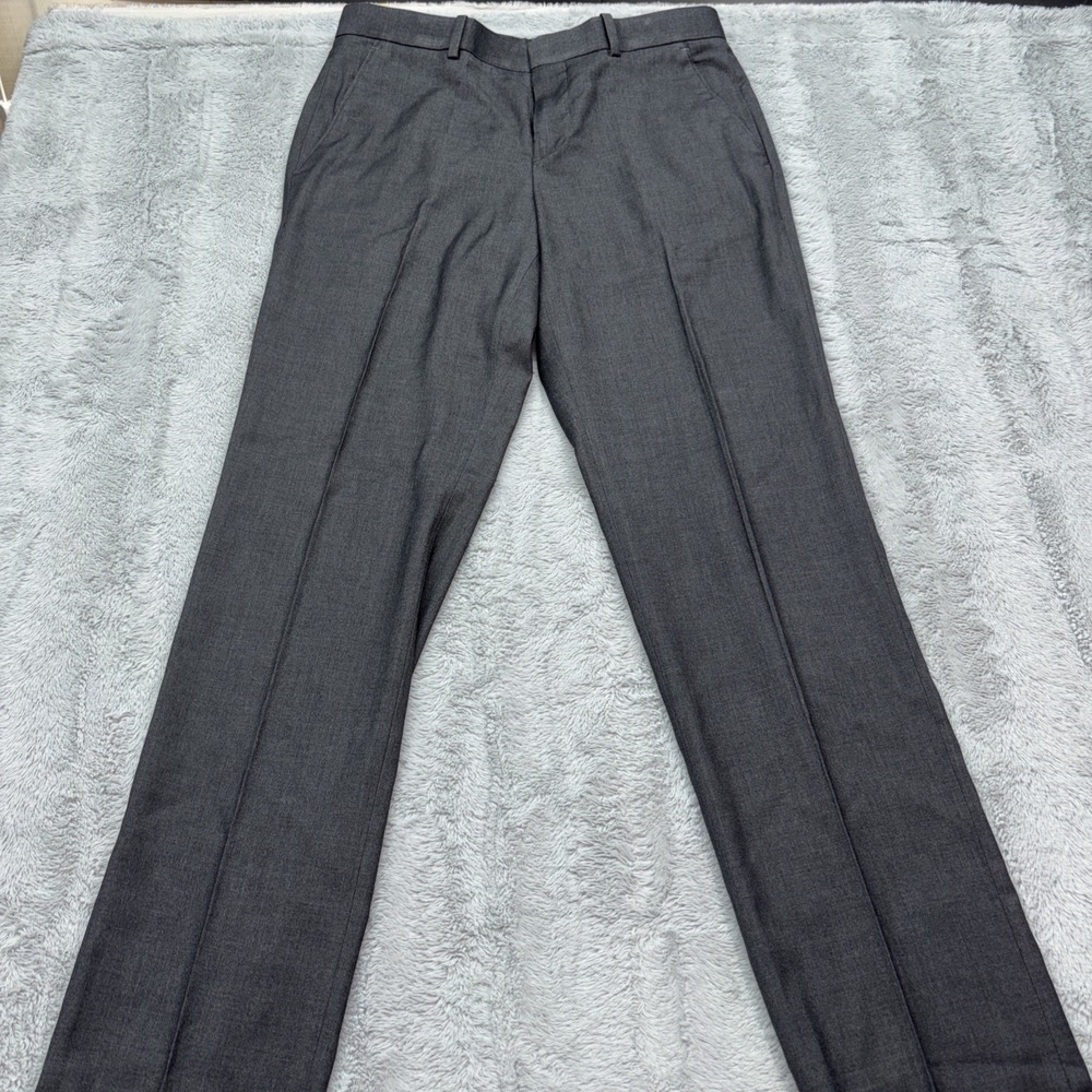 Perry Ellis Men's Charcoal Heather Dressy Essentials Pants 29 x 32 Stretch NWT